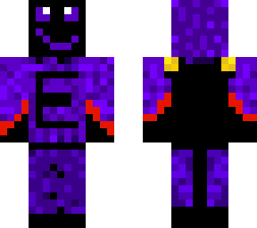 purple skinned demon adventurer (derpy face)