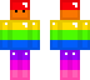 rainbow blob