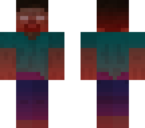 red faded herobrine