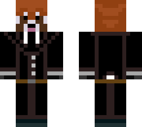 red panda suit (black)