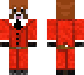 red panda suit
