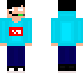 ronnygameryt in a hoodie herobrine