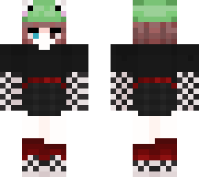 short hair frog girl