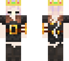 silvershadew tail and crown piglin