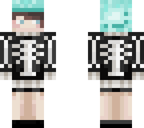 skeleton sweater!