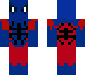 spiderman blue