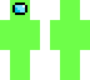 among us (green is a crewmate)