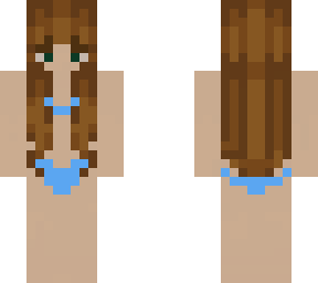 baby blue bikini