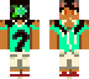 backwards cat girl skin