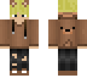 blonde bear boy