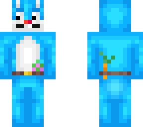 blue easter bunny