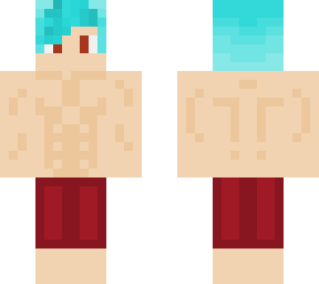 blue giuy shirt less