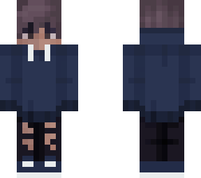 blue sweatshirt