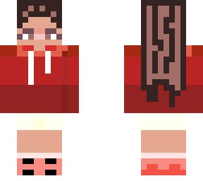cherry  hoodie girl