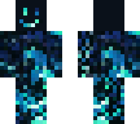 complete cyan person