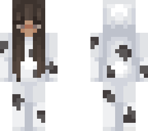 cow onesie brown hair