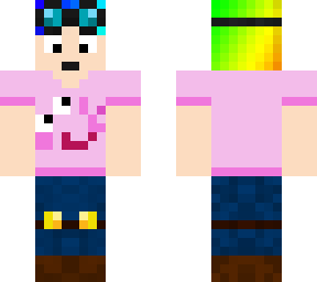 dantdm with rainbow hair