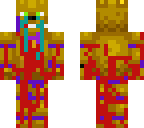 dead purple man in spring lock