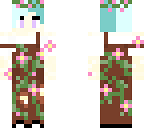 elf flower girl