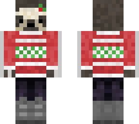 festive sloth skin