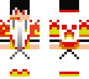 fire gamer boy (credit in desc)