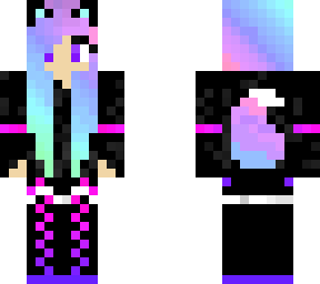 galaxy wolf girl