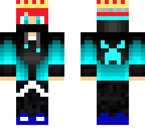 gamer boy with crown