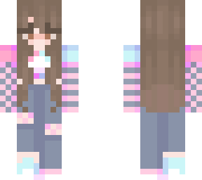girl in colorful outfit