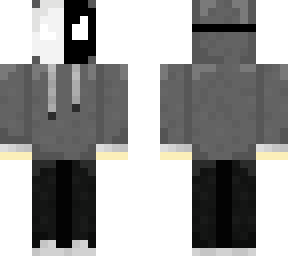 half mask hoodie monkey