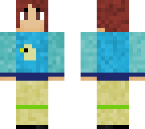 long haired boy skin