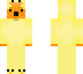 me in a duck suit