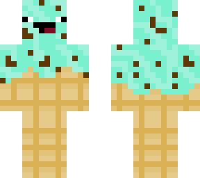 mint chocolate chip ice-cream