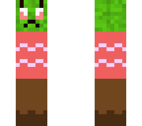 my invader zim knockoff, invader zagdon! (w/no arms of course)