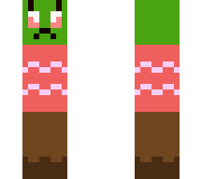 my invader zim knockoff, invader zagdon! (w/no arms of course)