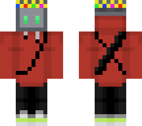 my skin with a tv head