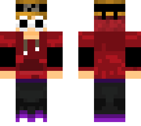 my skin with goggles fixed