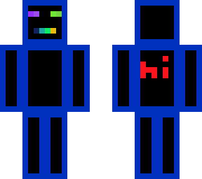 neon skin {blue edition}