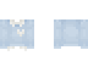 pastel blue sweater