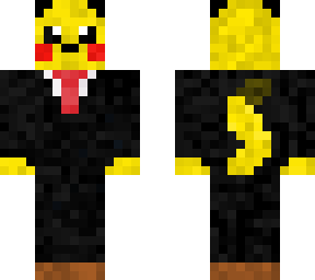 pikachu de traje