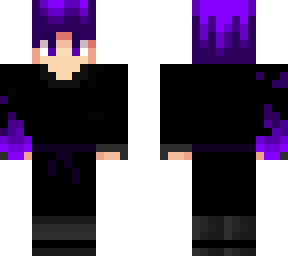 purple karate person