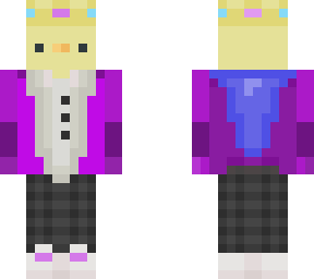purple knight duck