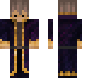 purple mage boy
