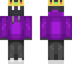 purple man