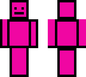 purple outline man