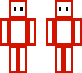 red with eyes (update) trasparent(allowed in servers)