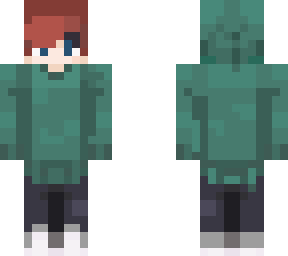 short red hair frog hat