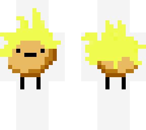 super saiyan potato (plastic style)