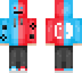 switch hoodie boy mask merged with hoodie