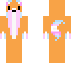 trans pride fox