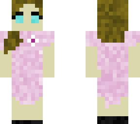 wedding dress pink
